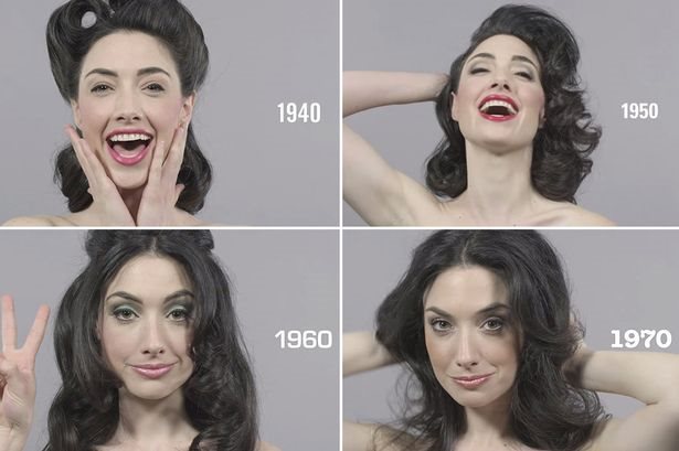 100 Yılın Güzellik Trendleri Tek Videoda Toplandı